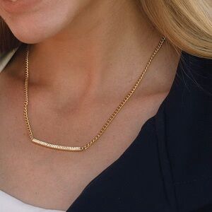 18K Gold Plated Necklace - Waterproof Jewelry